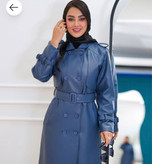 پالتو چرم زنانه بلند