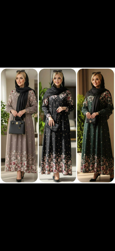 پیراهن مجلسی زنانه جلو دکمه