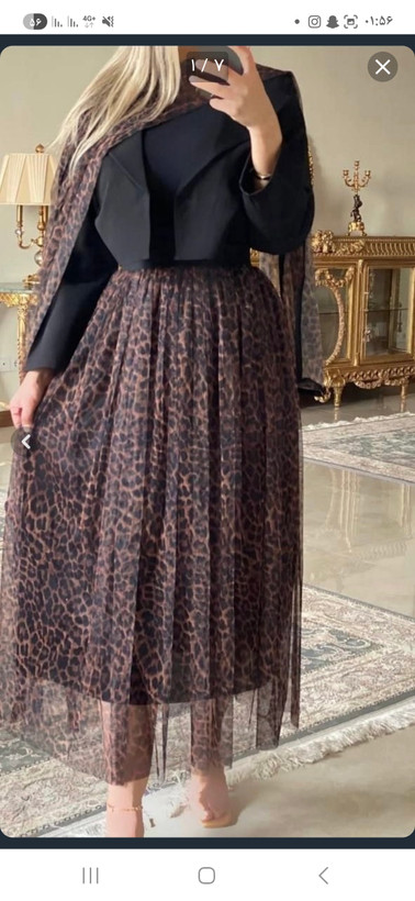 ست ۳ تیکه پلنگی زنانه