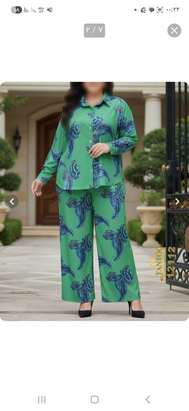 ست شومیز شلوار زنانه