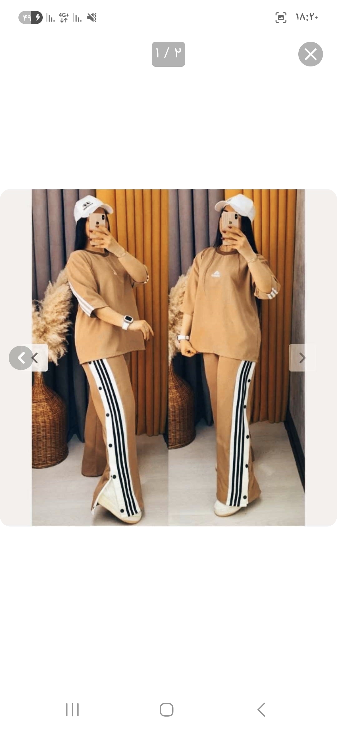 ست تیشرت و شلوار آدیداس زنانه