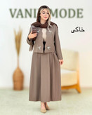ست کت و دامن زنانه پاپیون