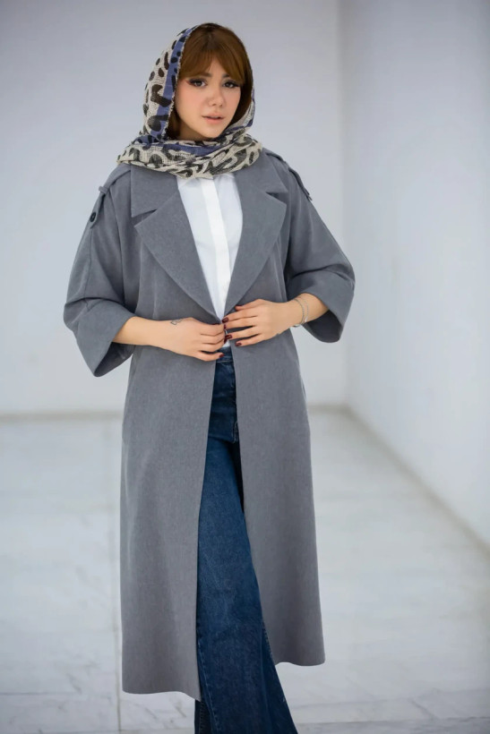 مانتو مازراتی استین پاکتی