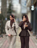 ست کت و شلوار مزونی اوینا