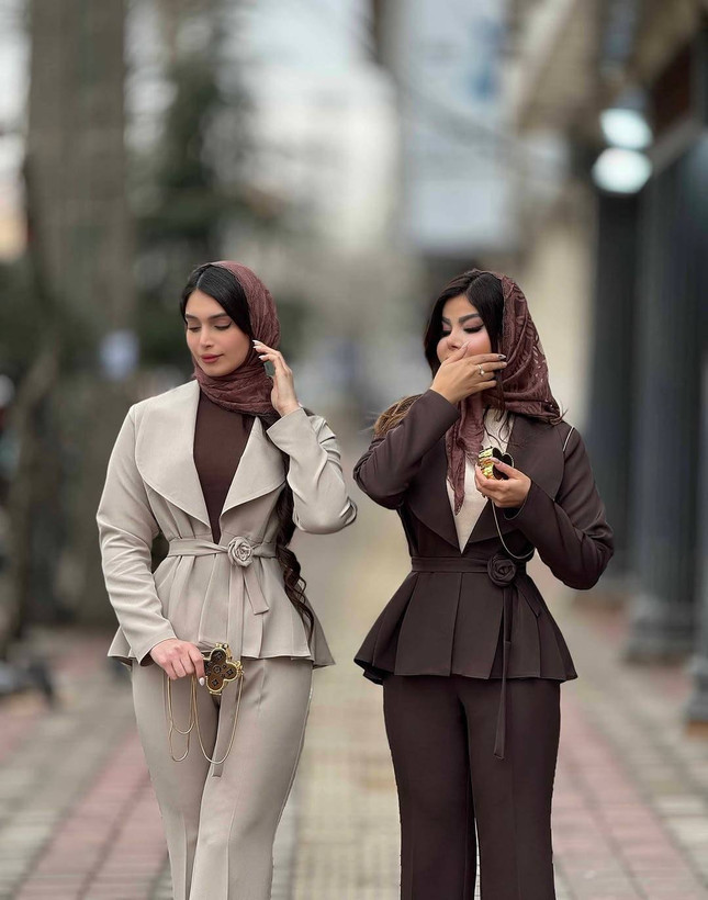 ست کت و شلوار مزونی اوینا
