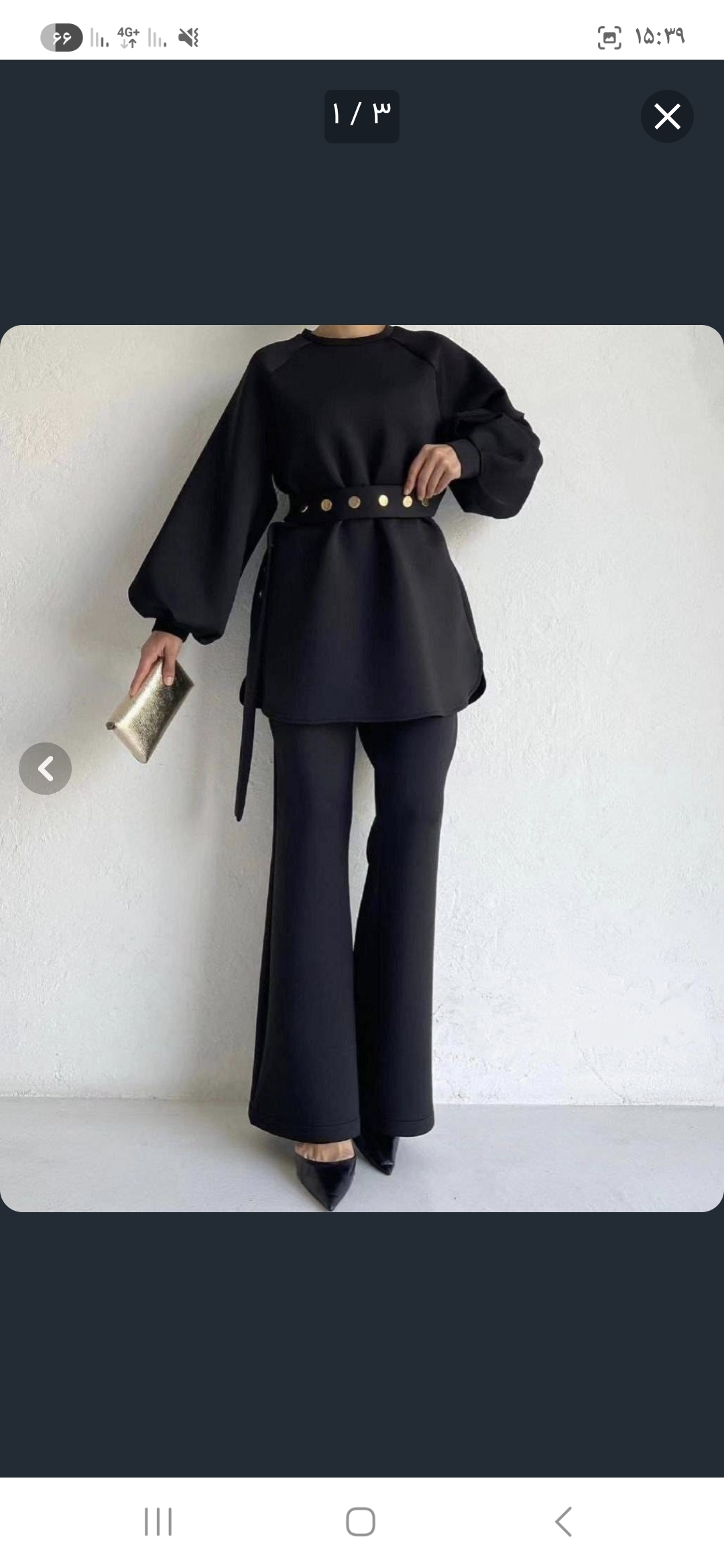 ست شومیز شلوار مزونی بانو
