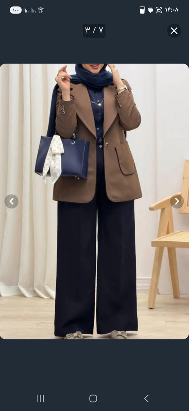 ست کت و شلوار زنانه مزونی