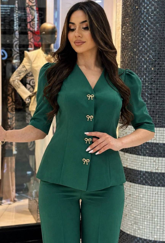 ست کت و شلوار مزونی زنانه الماس