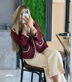 ست کت و شلوار زنانه مزونی لاریس