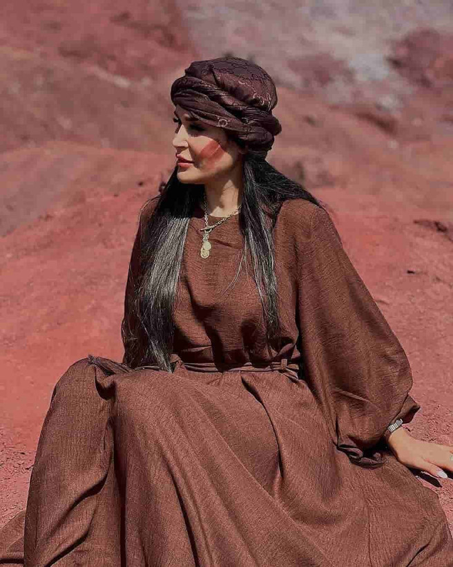 پیراهن زنانه مزونی لمیا