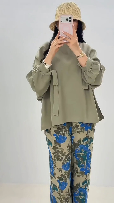 شومیز و شلوار زنانه مزونی مونیکا