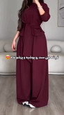 ست شومیز و شلوار زنانه ارغوان