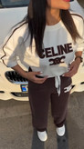 ست تیشرت و شلوار زنانه سلین