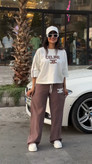 ست تیشرت و شلوار زنانه سلین
