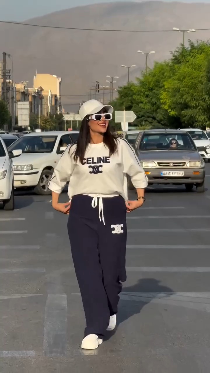 ست تیشرت و شلوار زنانه سلین