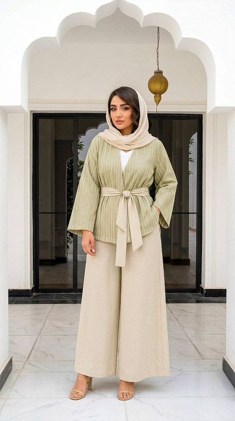 ست شومیز و شلوار زنانه مزونی انا