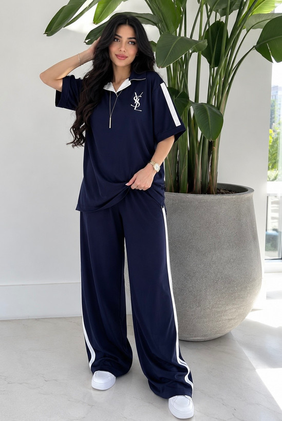 ست تیشرت و شلوار زنانه ysl