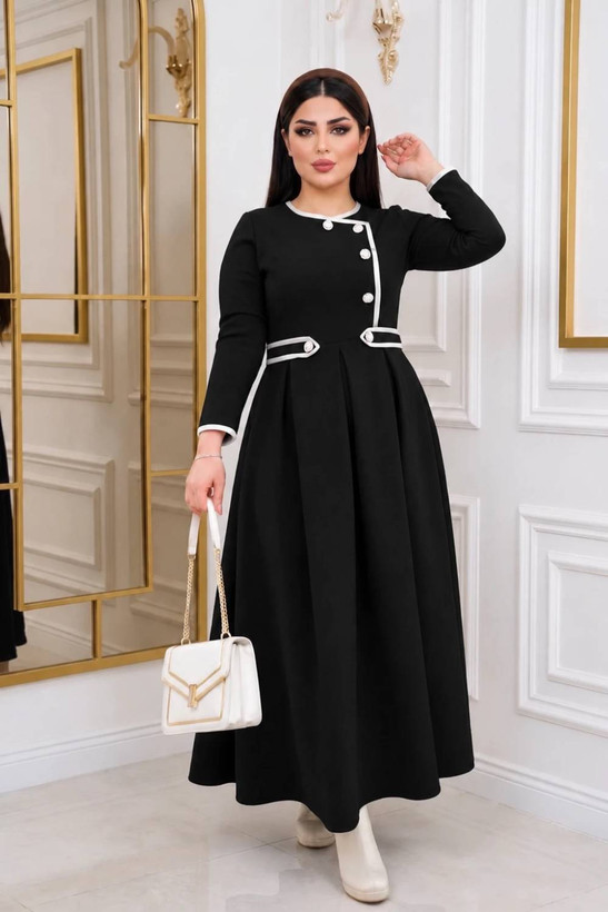 پیراهن بلند مزونی زنانه آذین
