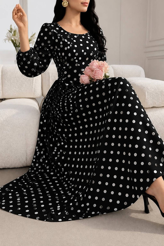پیراهن بلند زنانه مزونی الناز
