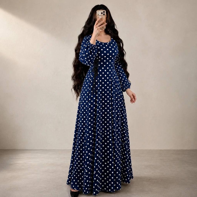 پیراهن بلند زنانه مزونی الناز