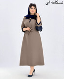کفتان یقه شکاری زنانه مزونی