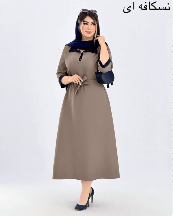 کفتان یقه شکاری زنانه مزونی