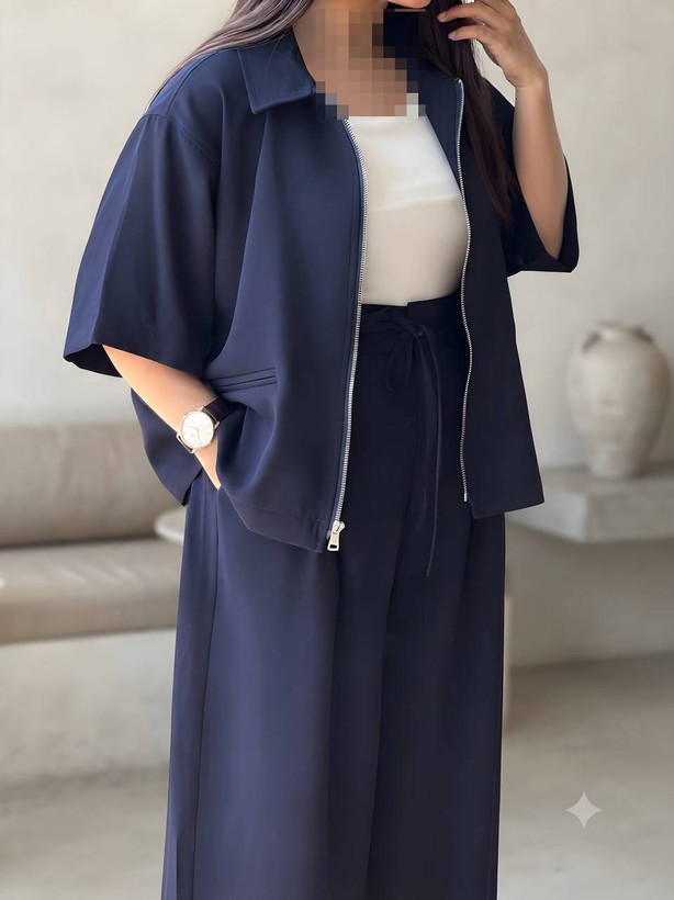 ست تیشرت و شلوار زنانه مزونی اماژ