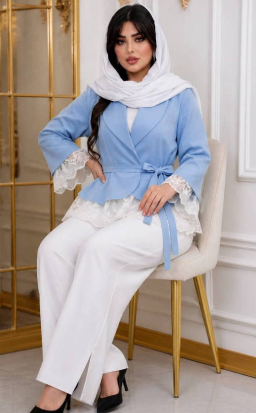 ست کت و شلوار زنانه مزونی