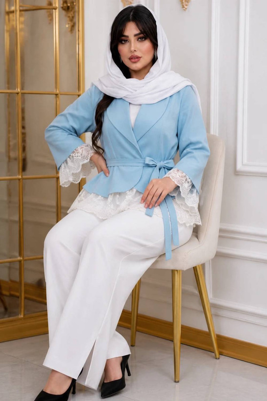ست کت و شلوار زنانه مزونی
