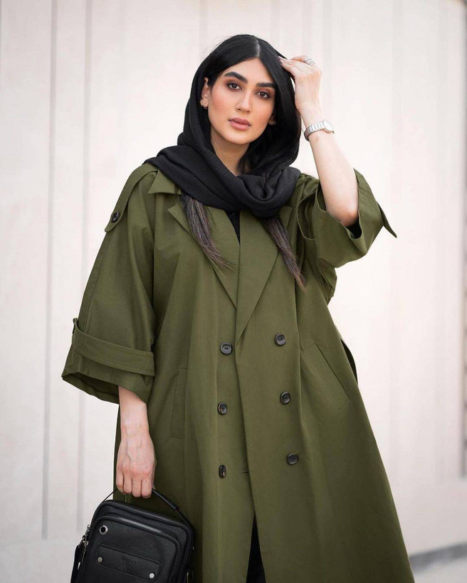 بارانی زنانه مزونی خزان
