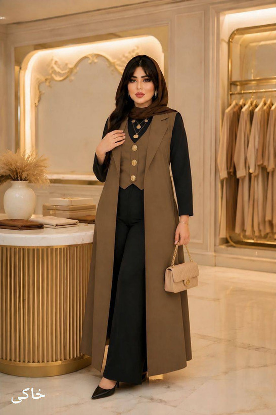 ست سه تیکه مهگل زنانه مزونی