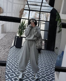 ست هودی و جاگر روبی زنانه مزونی