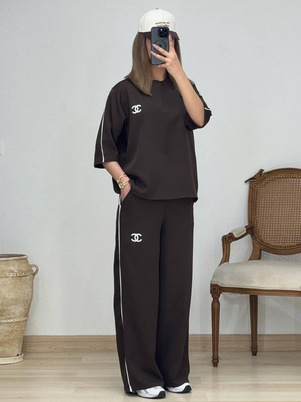ست تیشرت و شلوار زنانه مزونی ماهنور