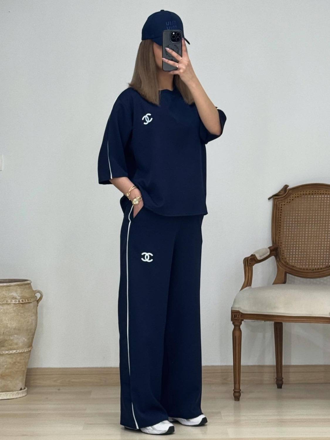 ست تیشرت و شلوار زنانه مزونی ماهنور