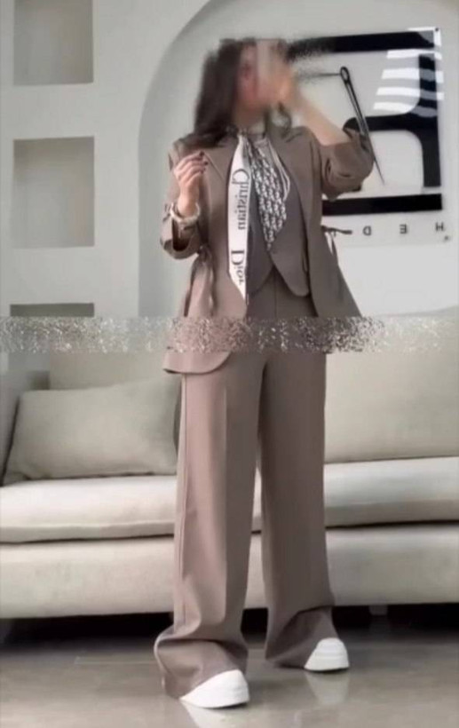 کت و شلوار زنانه مزونی شارلوت