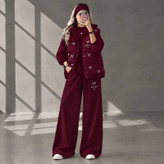 ست دورس و شلوار و پافر زنانه مزونی