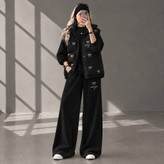 ست دورس و شلوار و پافر زنانه مزونی