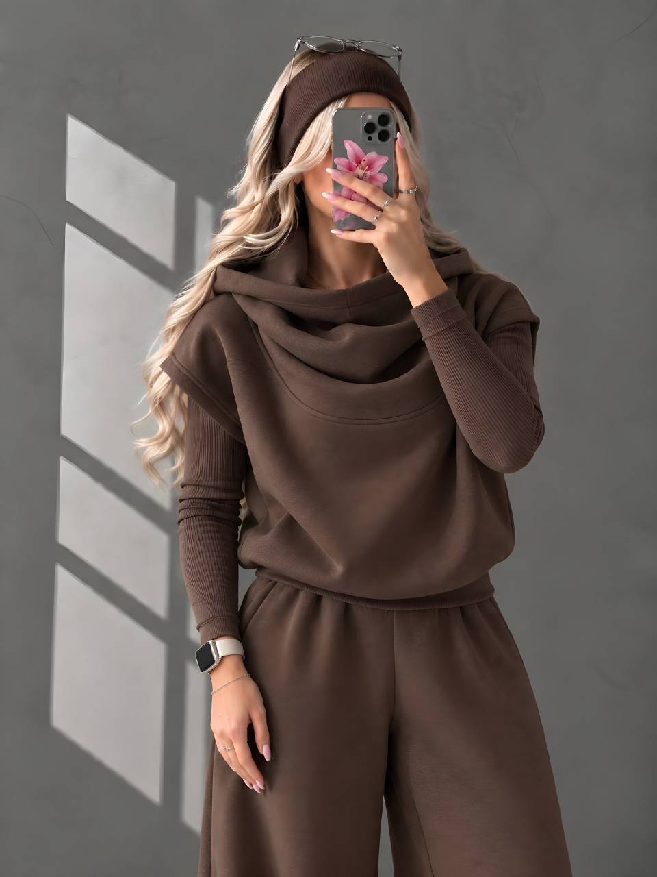 ست مزونی زنانه وست و شلوار الایلا