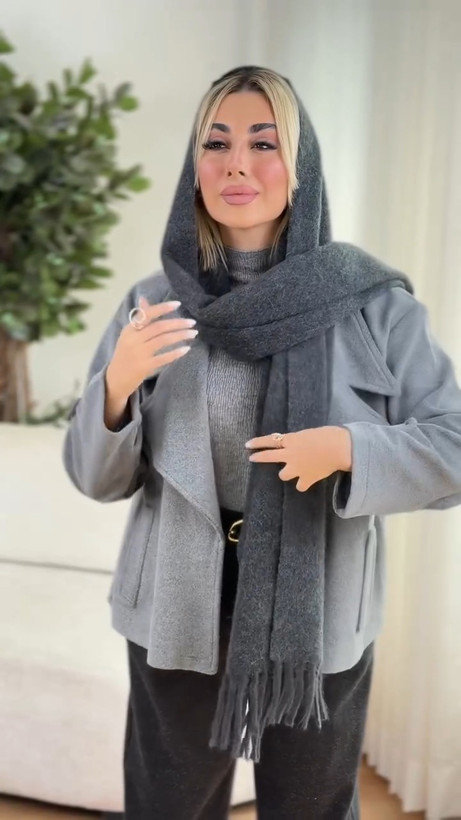 ست زنانه پالتو شلوار مزونی دیلی