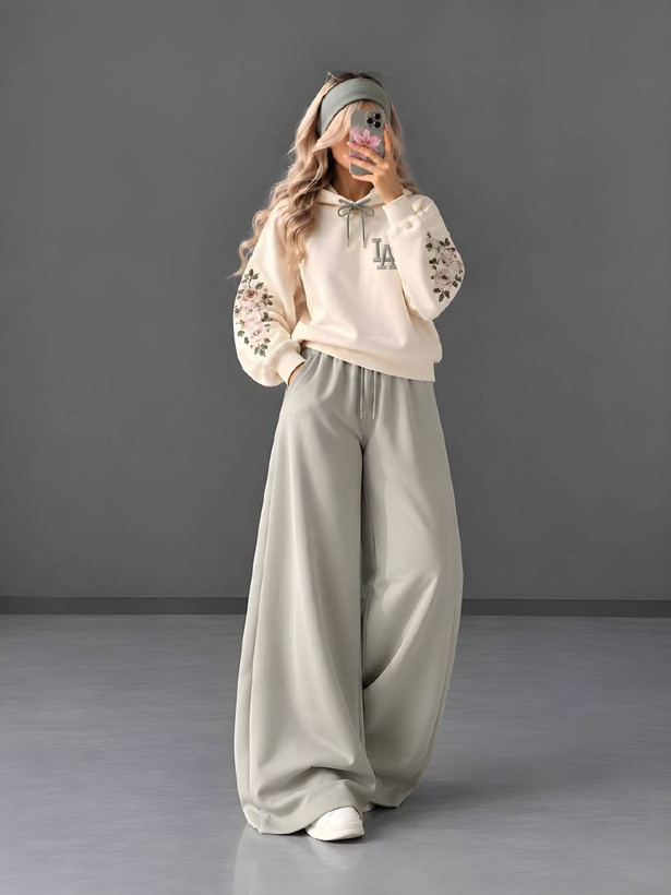 ست هودی و شلوار زنانه مزونی لاتین