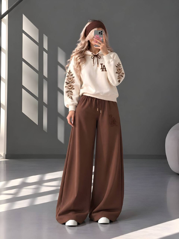ست هودی و شلوار زنانه مزونی لاتین