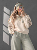 ست هودی و شلوار زنانه مزونی لاتین