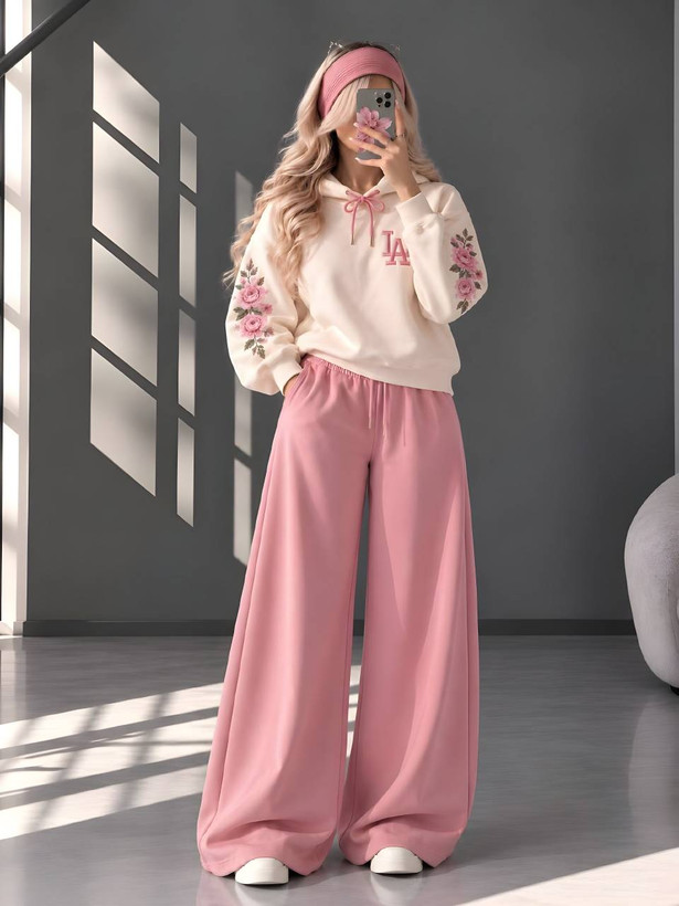 ست هودی و شلوار زنانه مزونی لاتین