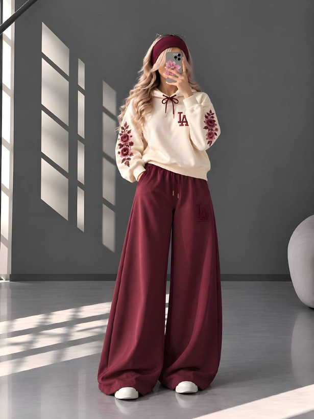 ست هودی و شلوار زنانه مزونی لاتین