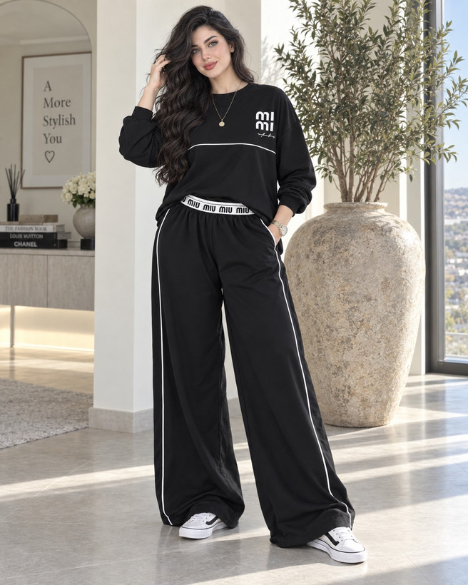 ست سویشرت و شلوار زنانه مزونی میو