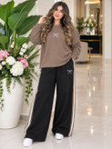 ست سویشرت و شلوار زنانه مزونی پاپیون