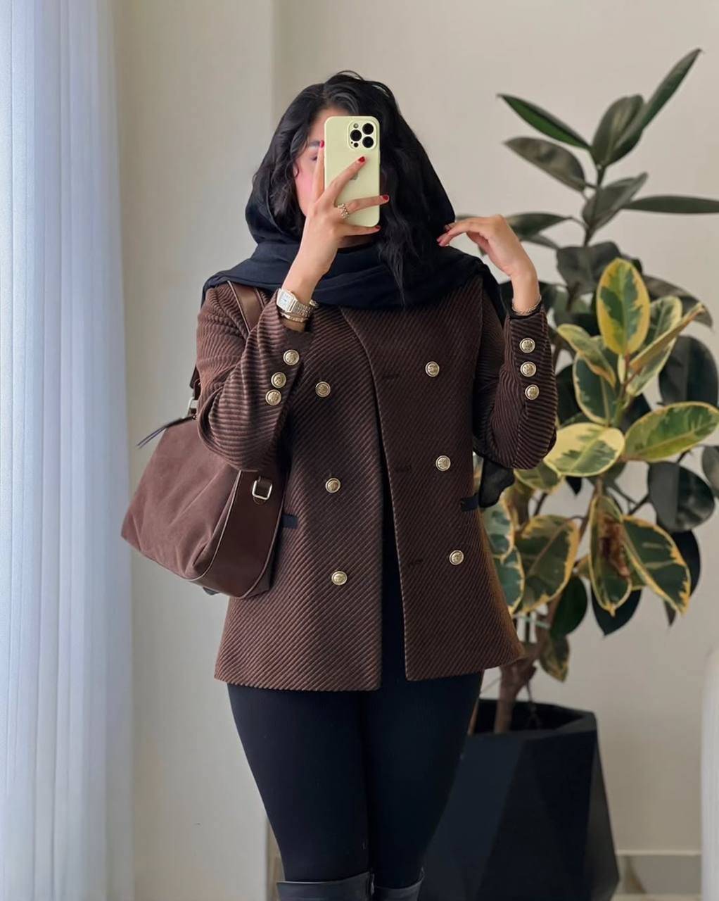 کت زنانه مزونی فوتر نگار