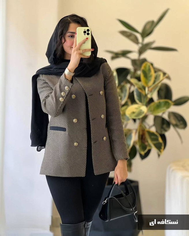 کت زنانه مزونی فوتر نگار