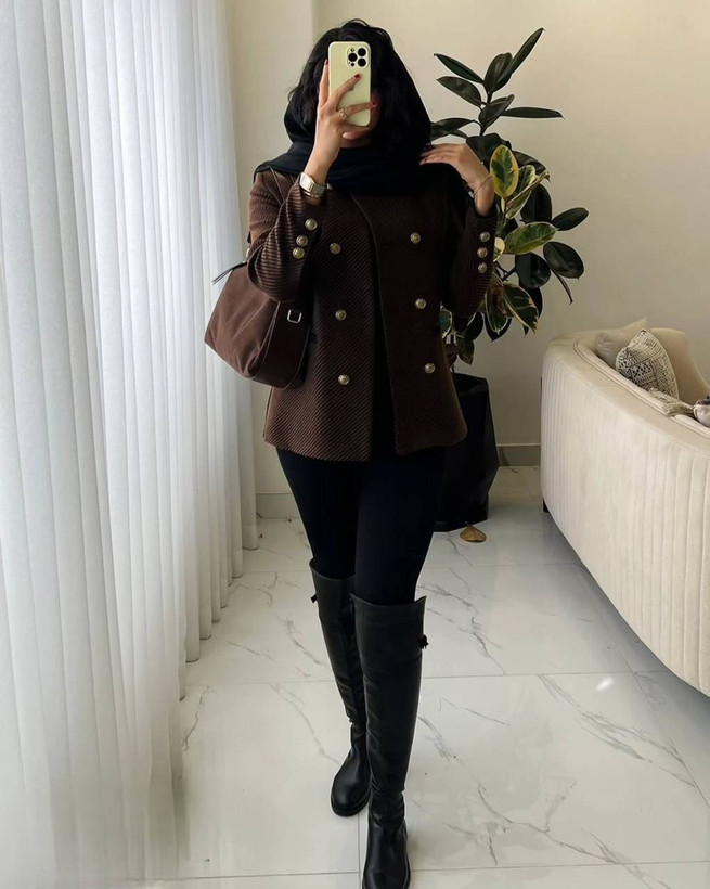 کت زنانه مزونی فوتر نگار