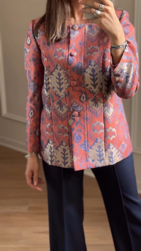 کت و شلوار زنانه مزونی سویسی